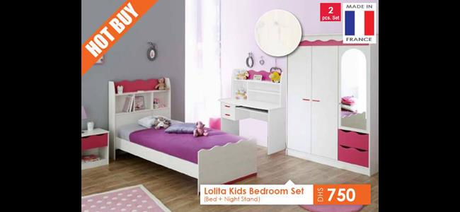 LOLITA KIDS BED + ONE NIGHT STAND
