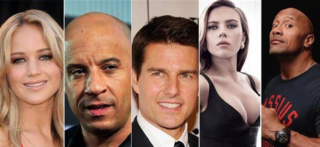 بالأسماء: أعلى نجوم هوليوود دخلاً