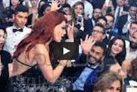 بالفيديو - شجار بين شابين كاد يفسد حفل هيفاء وهبي في القاهرة 